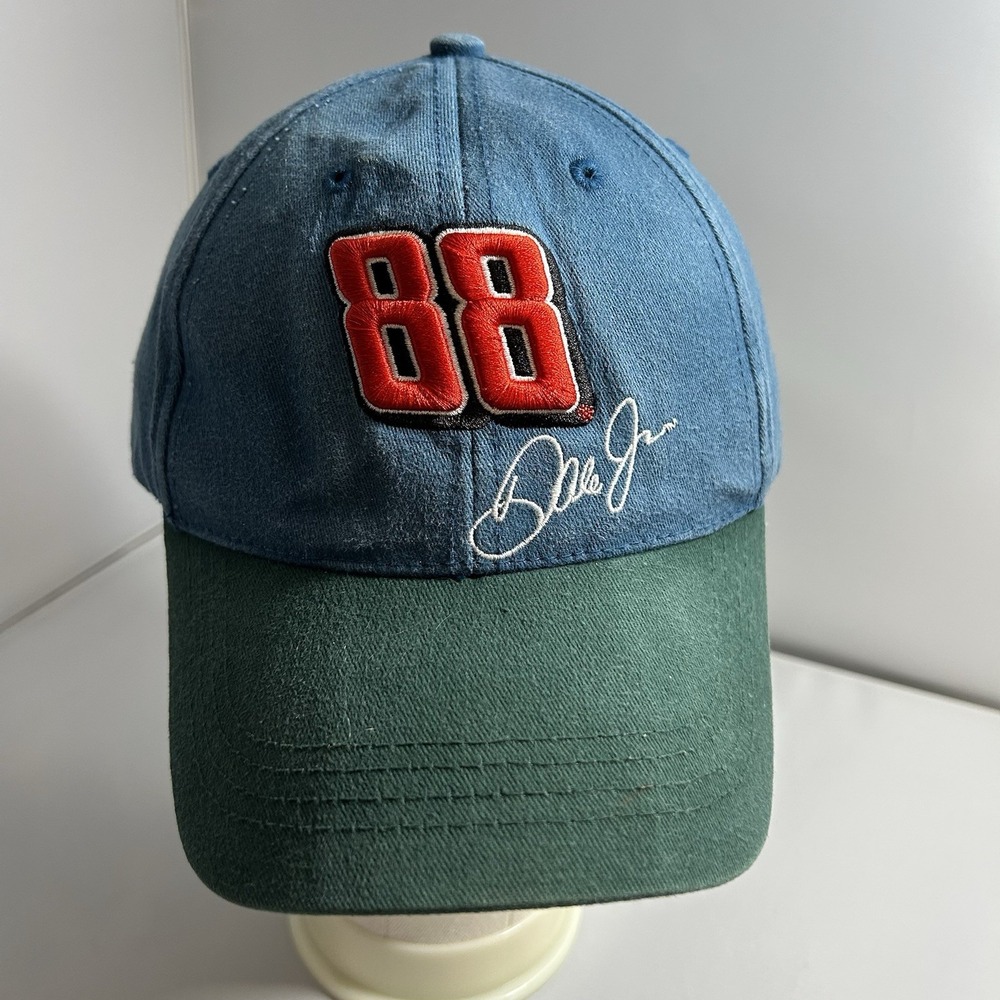 NASCAR Dale Earnhardt Jr 88 Kelloggs Racing Hat Blue Green Adjustable 2008 Cap